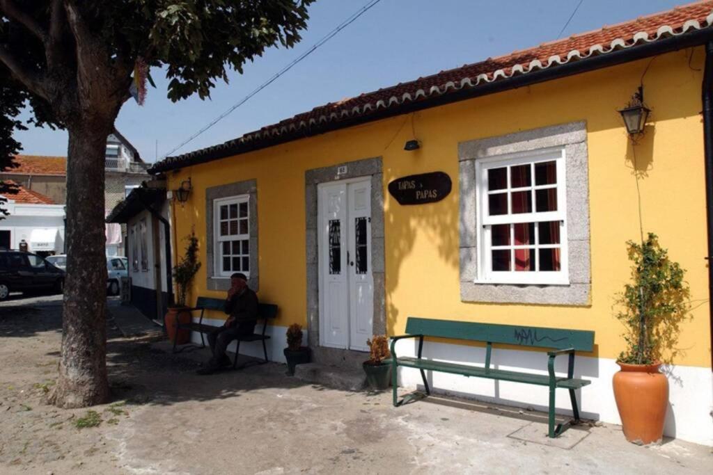 הוילה Leça da Palmeira Casa Do Moinho De Vento מראה חיצוני תמונה